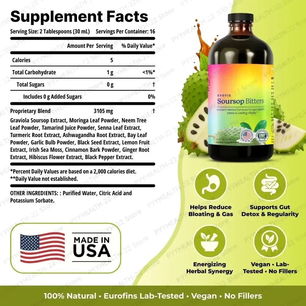 Soursop Bitters Liquid for Dig - Bitters Bottle Set ulasan dan harga