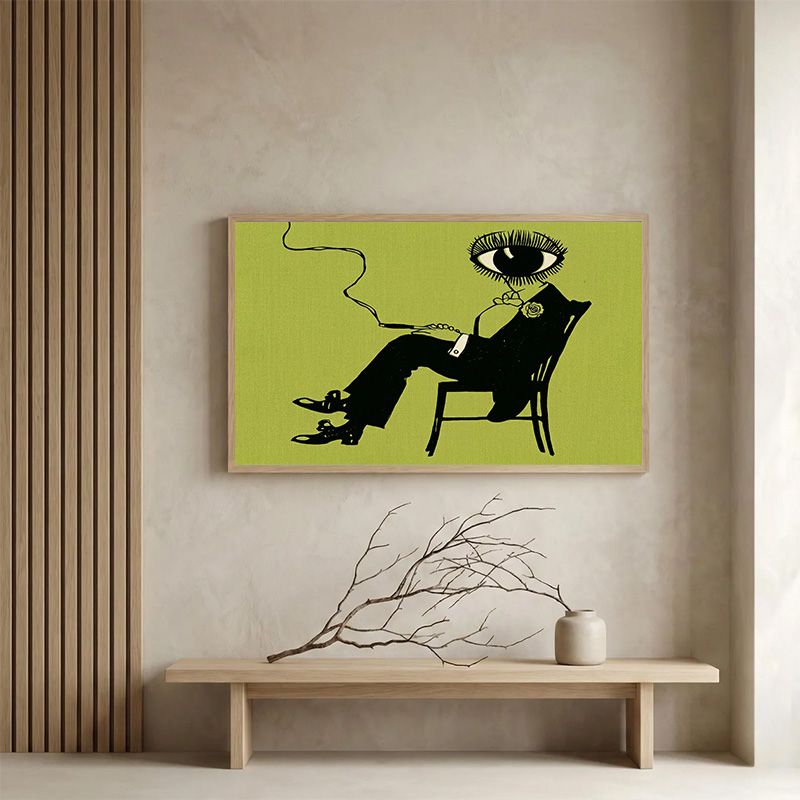 Surreal Abstract Figure Diamon - Home Bar Set ulasan dan harga