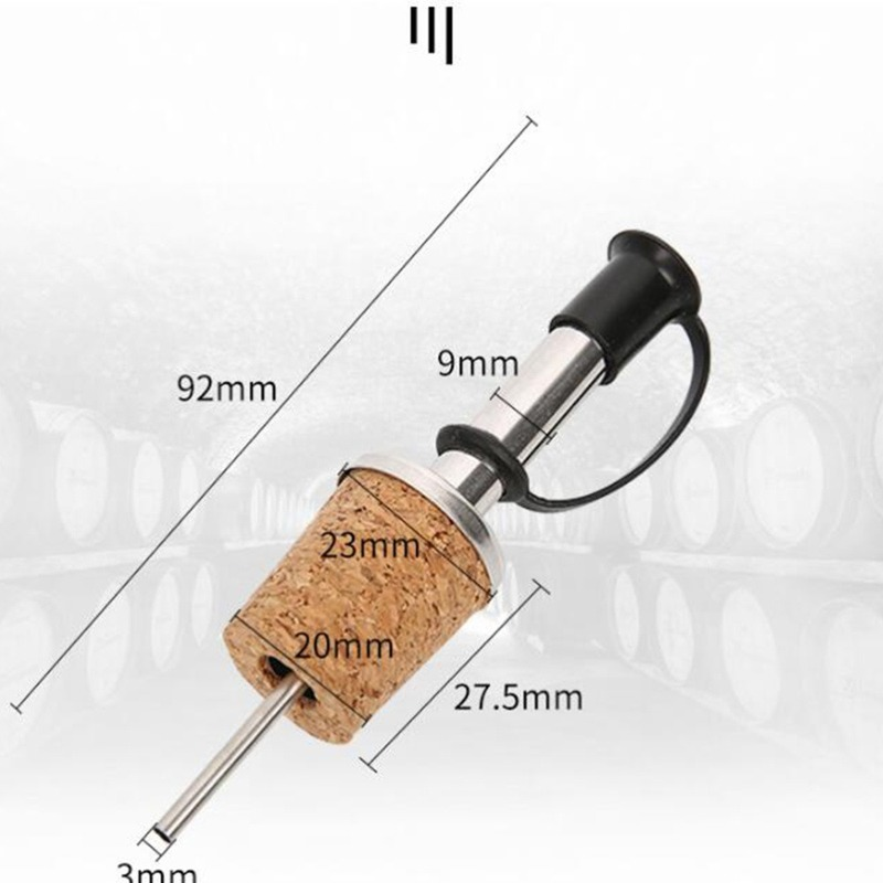 Stainless Steel Wine Pourer, C - Bitters Bottle Set ulasan dan harga